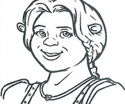 Coloriage et dessins gratuit Shrek: Fiona à imprimer