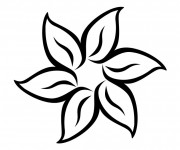 Coloriage et dessins gratuit Fleur mandala facile à imprimer