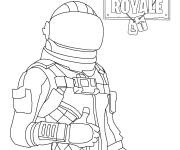 Coloriage Fortnite Battle Royale