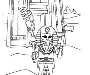 Coloriage Ancient égyptien de Playmobil
