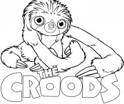 Coloriage et dessins gratuit Les croods Belt dessin animé à imprimer