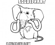 Coloriage et dessins gratuit Les croods Souriphant dessin animé à imprimer
