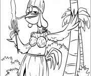 Coloriage et dessins gratuit Joe Personnage des Rois de La Glisse à imprimer