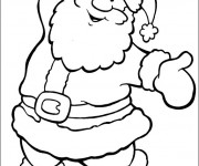 Coloriage et dessins gratuit Joyeux Noël à imprimer