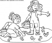 Coloriage et dessins gratuit Maternelle Été et L'amusement à imprimer