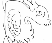Coloriage et dessins gratuit Le Canard sur La Rivière à imprimer