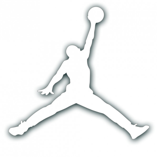 Coloriage Basketball Dunk de Jordan dessin gratuit à imprimer