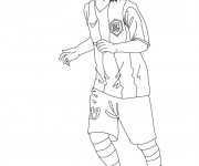 Coloriage Foot Messi
