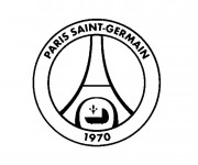 Coloriage et dessins gratuit Football Paris Saint Germain à imprimer
