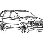 Coloriage BMW X6 en ligne