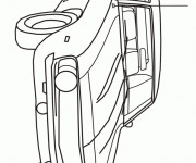Coloriage et dessins gratuit Automobile Chevrolet Camaro modèle Z28 à imprimer
