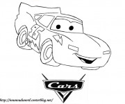 Coloriage Cars 3 dessin animé