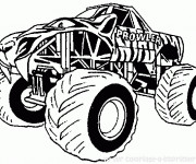 Coloriage Monster Truck Prowler